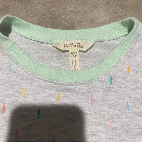 Girls Matilda Jane Dream Chasers Wish On a Star Sweatshirt Size 10 - Picture 2 of 2